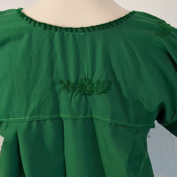 NWT Green Latin Dress Size Small - Picture 9 of 12